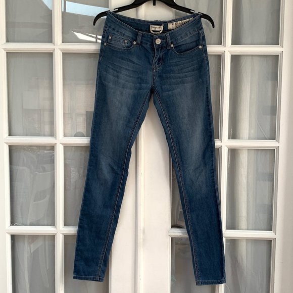 Indigo Rein Skinny Jeans - Picture 1 of 3